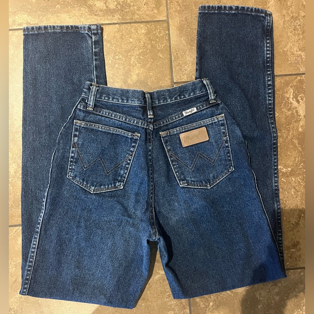 Wrangler Women’s Dark Blue Relaxed Jeans